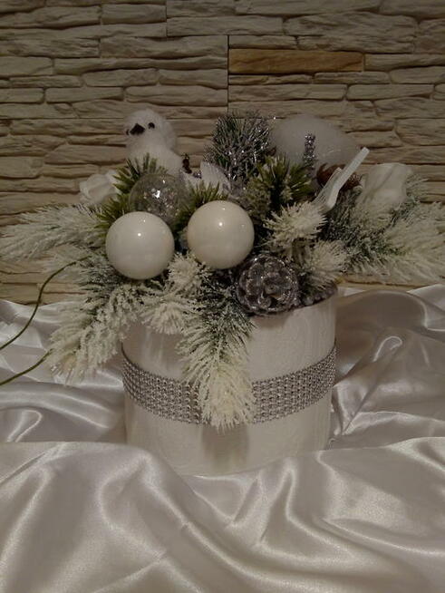 Stroik Bożonarodzeniowy flower box
