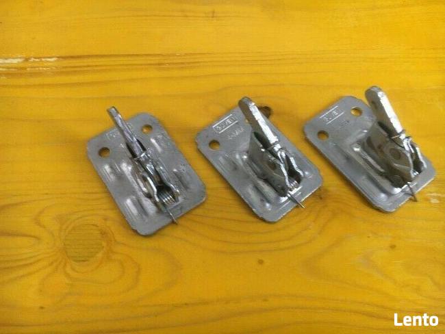 Zacisk sprężynowy żabka szalunkowa ocynkowana szalunki