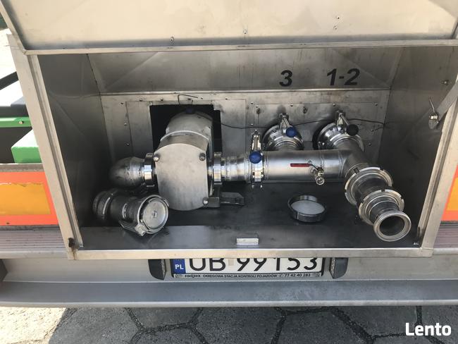 Naczepa cysterna spożywcza wynajem