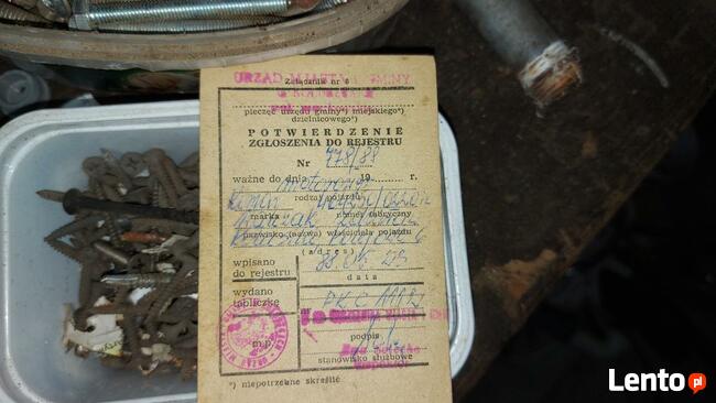 Zapraszam do kupna starych dokumentow!