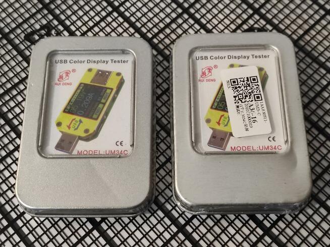 UM34C USB 3.0 wyświetlacz LCD Tester miernik napięcia i prąd