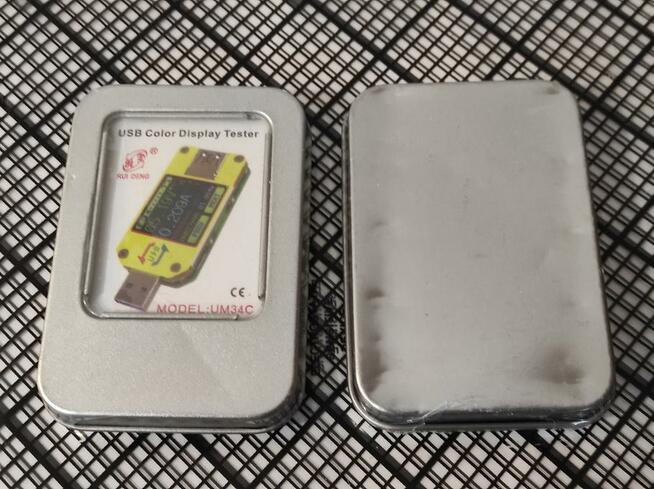 UM34C USB 3.0 wyświetlacz LCD Tester miernik napięcia i prąd