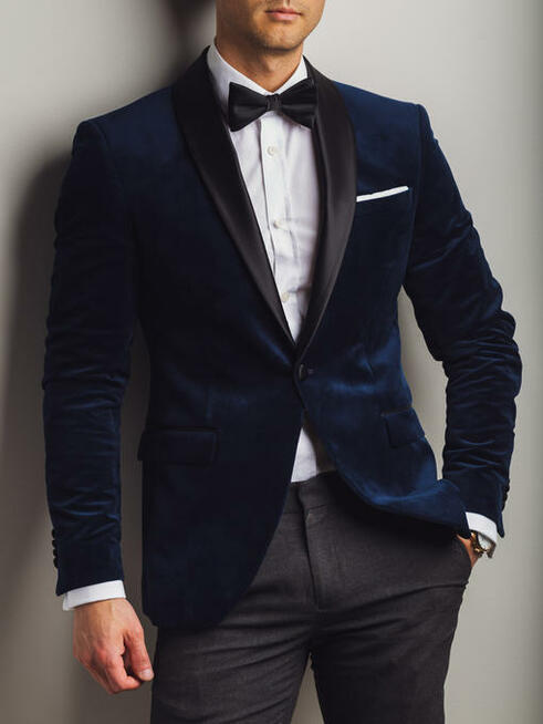 MARYNARKI Z AKSAMITU SZYJEMY NA MIARĘ