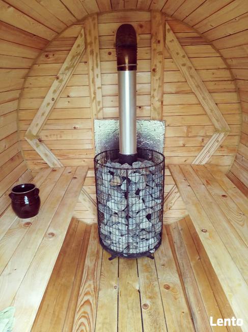 Piec do sauny opalany drewnem