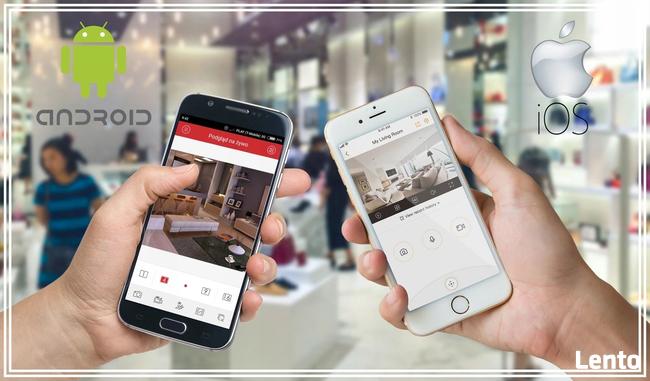 Kamera 5Mpx obrotowa PTZ na kartę SIM 4G śledzenie ruchu