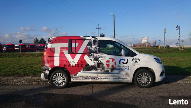 Oklejanie samochodów - reklama