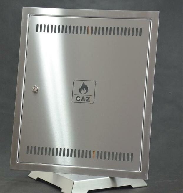 Drzwiczki rewizyjne gazowe 450x600 INOX