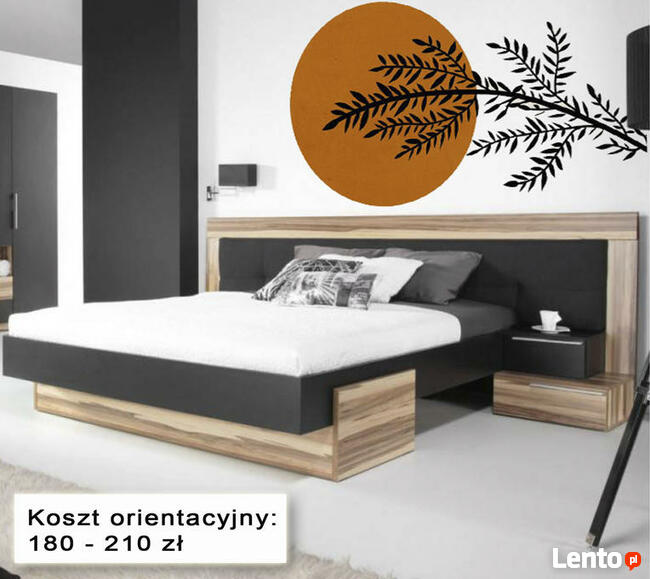 Ręcznie malowane dekoracje na ścianę, dekorowanie pokoju