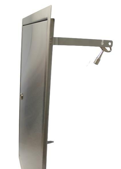 Drzwiczki instalacyjne 450x600 INOX