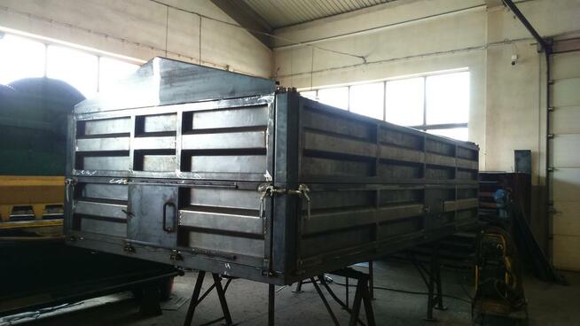 Cięcie blach laserem, gięcie, spawanie. Konstrukcje stalowe.