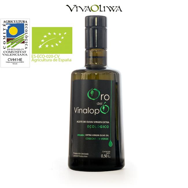 Ekologiczna oliwa extra virgin Oro del Vinalopó verde