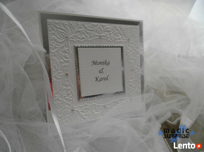 Zaproszenia ręcznie robione