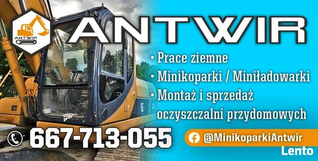 Usługi Koparką 3.2 T, minikoparki, Miniładowarka