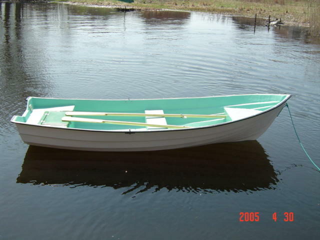 Łódka Monika 390 5 osobowa biała