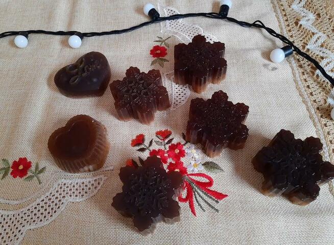 Mydełko serce piernikowe handmade