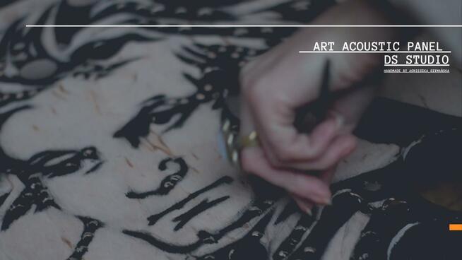 Wykonam artystyczne panele akustyczne za zamówienie