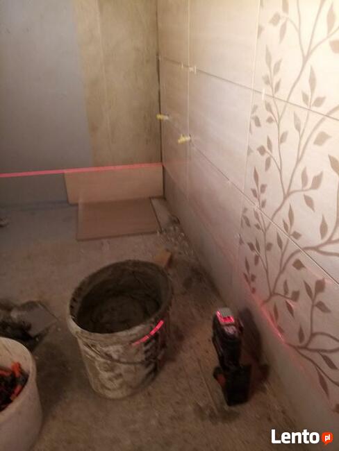 Usługi fliziarskie, łazienki z projektu