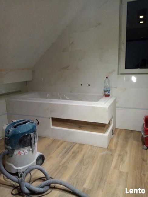 Usługi fliziarskie, łazienki z projektu