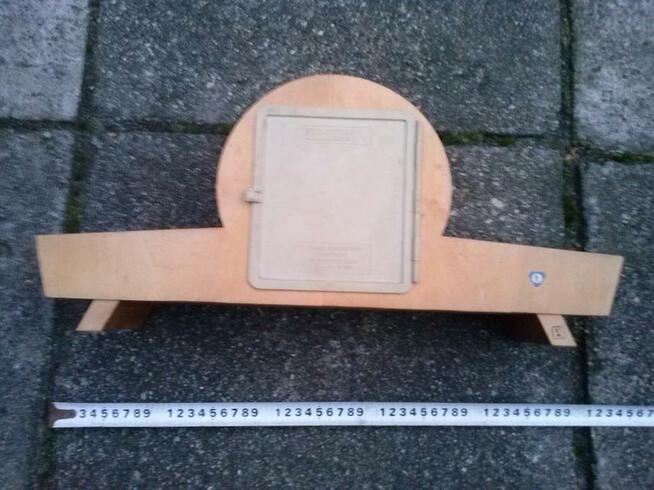 Zegar kominkowy, stary, PRL, 100 zł.