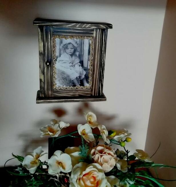 Skrzynka drewniana na klucze