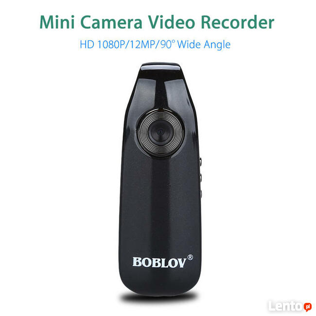 PROFESJONALNA Kamera nasobna POLICYJNA monitoring osobisty