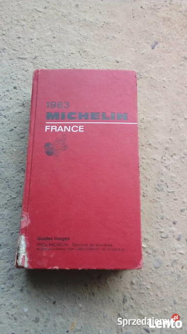 Przewodnik Micheline France z 1983r -wysyłka gratis