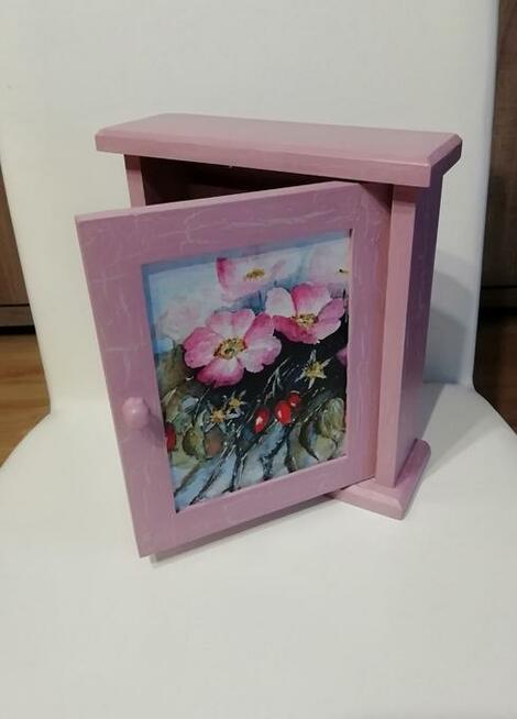 Skrzynka drewniana na klucze