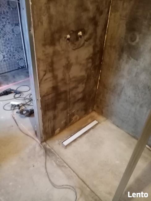 Usługi fliziarskie, łazienki z projektu