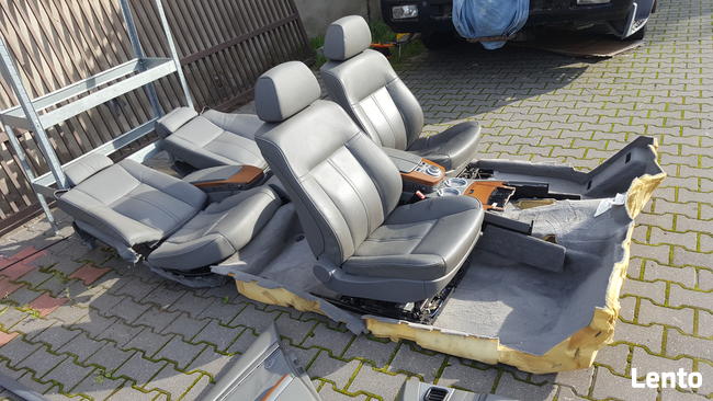 BMW e65 Komplet Fotele (ogrzewane, wentylowane)
