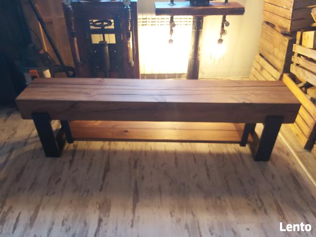 Meble w stylu loft, industrialne, rustykalne.