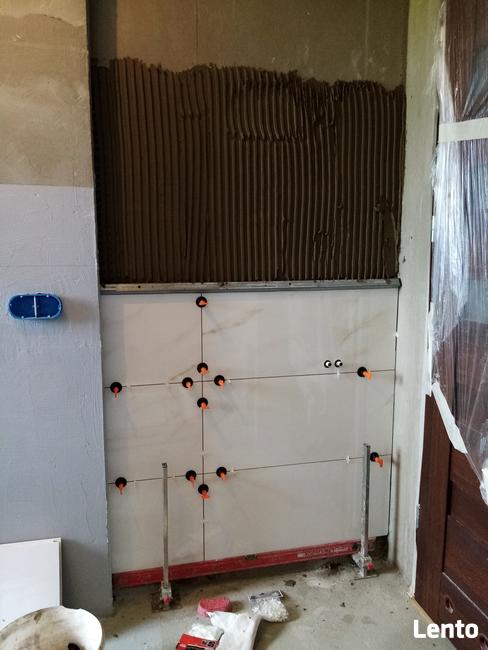 Usługi fliziarskie, łazienki z projektu