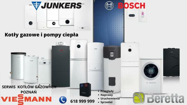 Serwis kotłów gazowych POZNAŃ VIESSMANN JUNKERS BOSCH