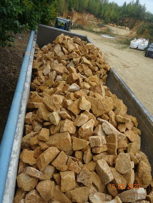 wzmacnianie skarp i osuwisk brzegów nabrzeży kamień 100-300