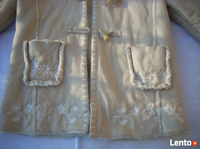 Kożuszek Płaszczyk Hafty rozm 92