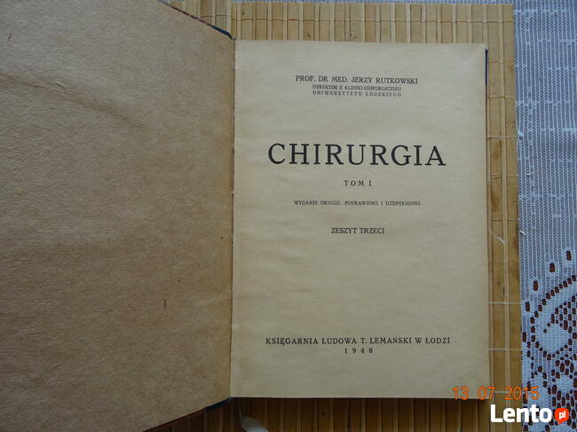 Chirurgia podręcznik tom I i II