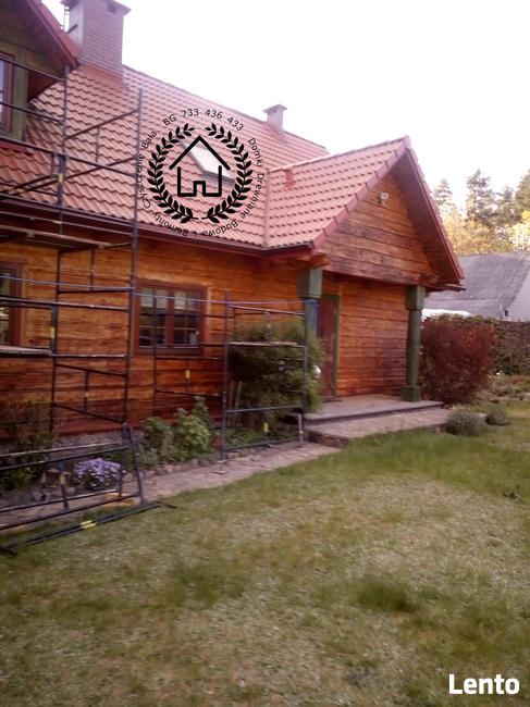 Remonty domków drewnianych letniskowych