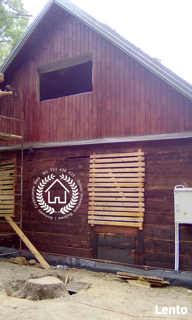 Remonty domków drewnianych letniskowych