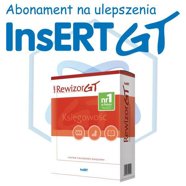 Abonament na ulepszenia InsERT Rewizor GT- Łódź