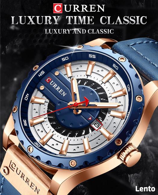 NOWY ! Zegarek męski CURREN MODEL 8374 + pudełko