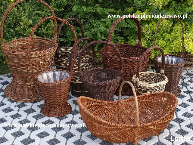 WYROBY Z WIKLINY POLSKIE PLECIONKARSTWO KOSZE MEBLE WIKLINA