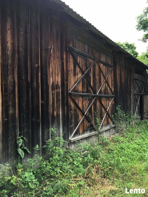 Kupie stare deski, stare belki ciosane. Skup Stodół.