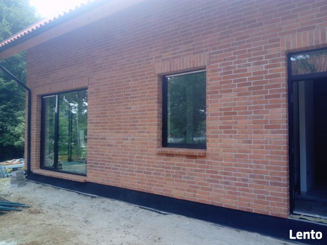 murowanie ogrodzeń i elewacji z klinkieru cegły pełnej