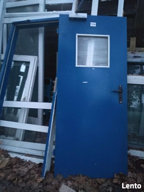 Drzwi Stalowe 88 x 208cm 880 x 2080 mm