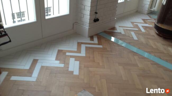 Cyklinowanie, układanie parkietu - renowacja schodów