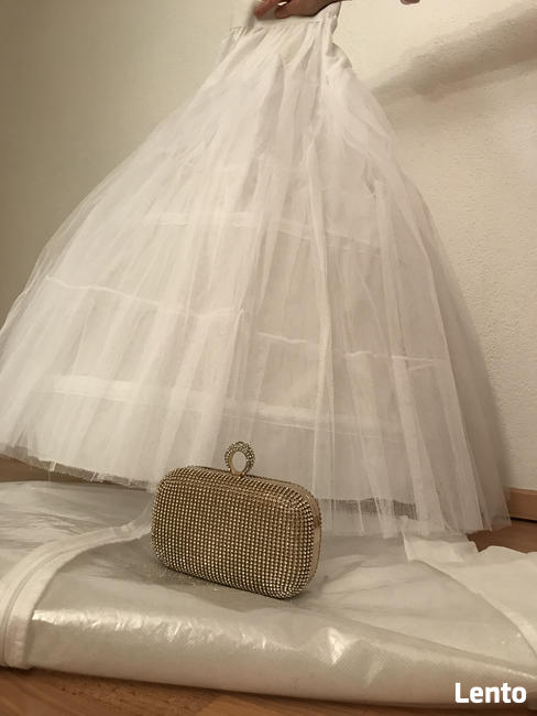 sprzedam suknię ślubną ecri w stylu princessy