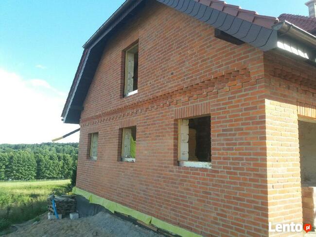 Murowanie cegieł ogrodzenie i elewacji