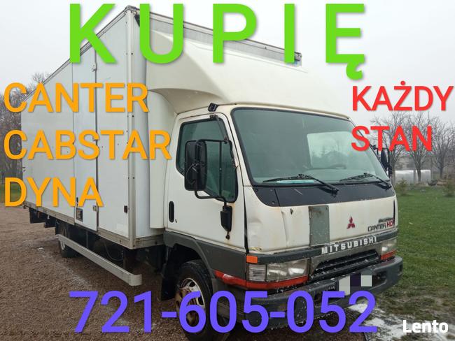 Mitsubishi Canter SKUP Nissan Cabstar Toyota Dyna KUPIĘ skup