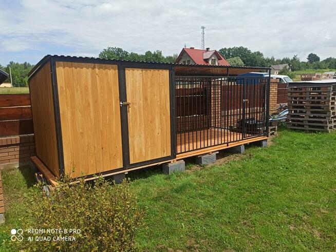 Kojec dla psa, kojce dla psów dla psa drewutnia schowek