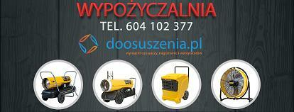 Wynajem wypożyczenie pochłaniacza wilgoci osuszacza powietr