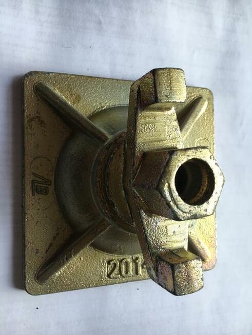 ŚCIĄG ANKRA 1m + NAKRĘTKA TALERZOWA 70 mm SZALUNKI